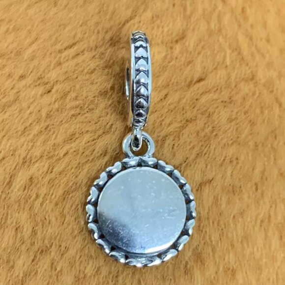 Pandora Evil Eye Silver Dangle Charm, S925 Silver Jewelry - Picture 2 of 4